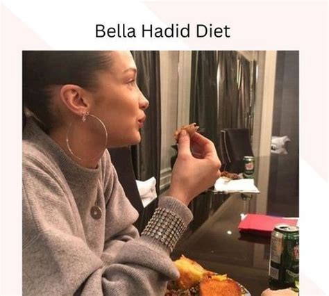 bella hadid diet prada|bella hadid health.